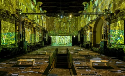 mostra immersiva di Gustav Klimt a Firenze