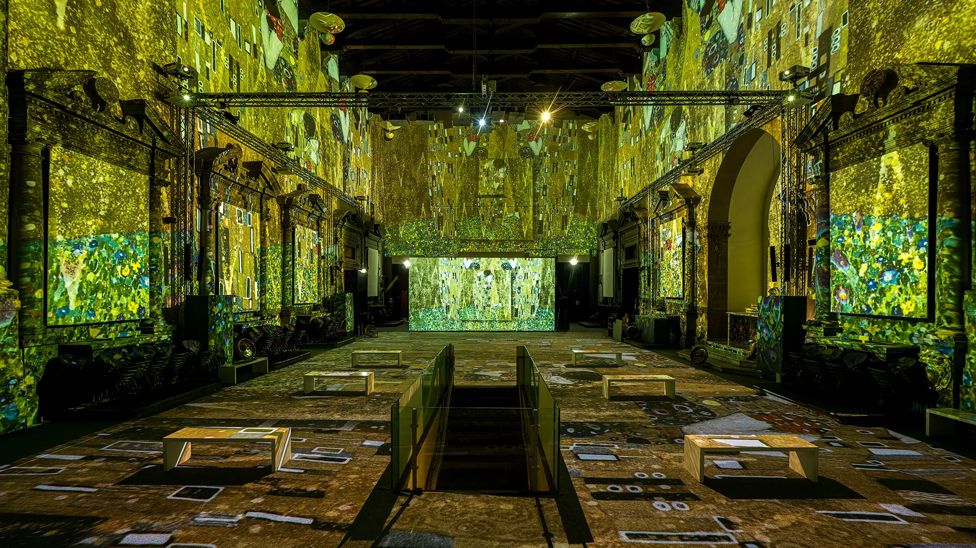 mostra immersiva di Gustav Klimt a Firenze